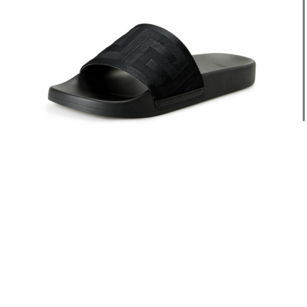 BNWT black Versace slides